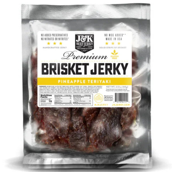 J&K Beef Brisket - Pineapple Teriyaki Flavor