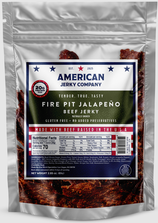 American Jerky Co. - Fire Pit Jalapeno