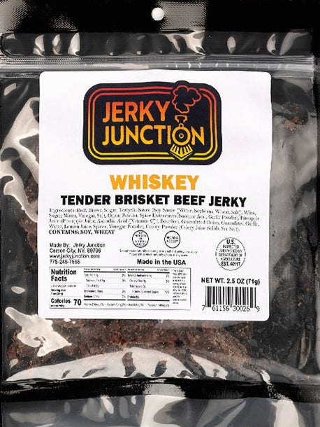Jerky Junction - Whiskey Brisket Beef jerky