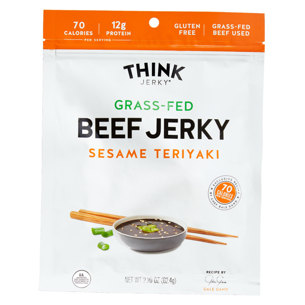 Think Sesame Teriyaki Beef Jerky 2.2 oz
