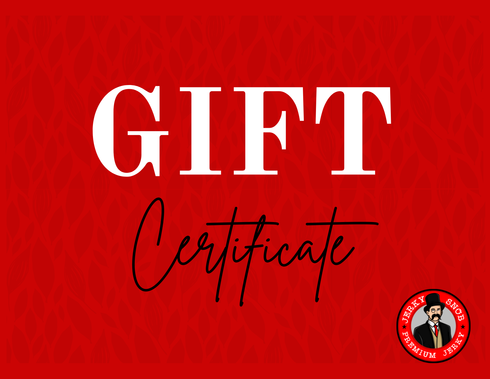 generic gift certificate template